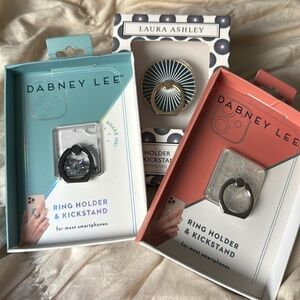 Laura Ashley and Dabney Lee Ring Holder Bundle